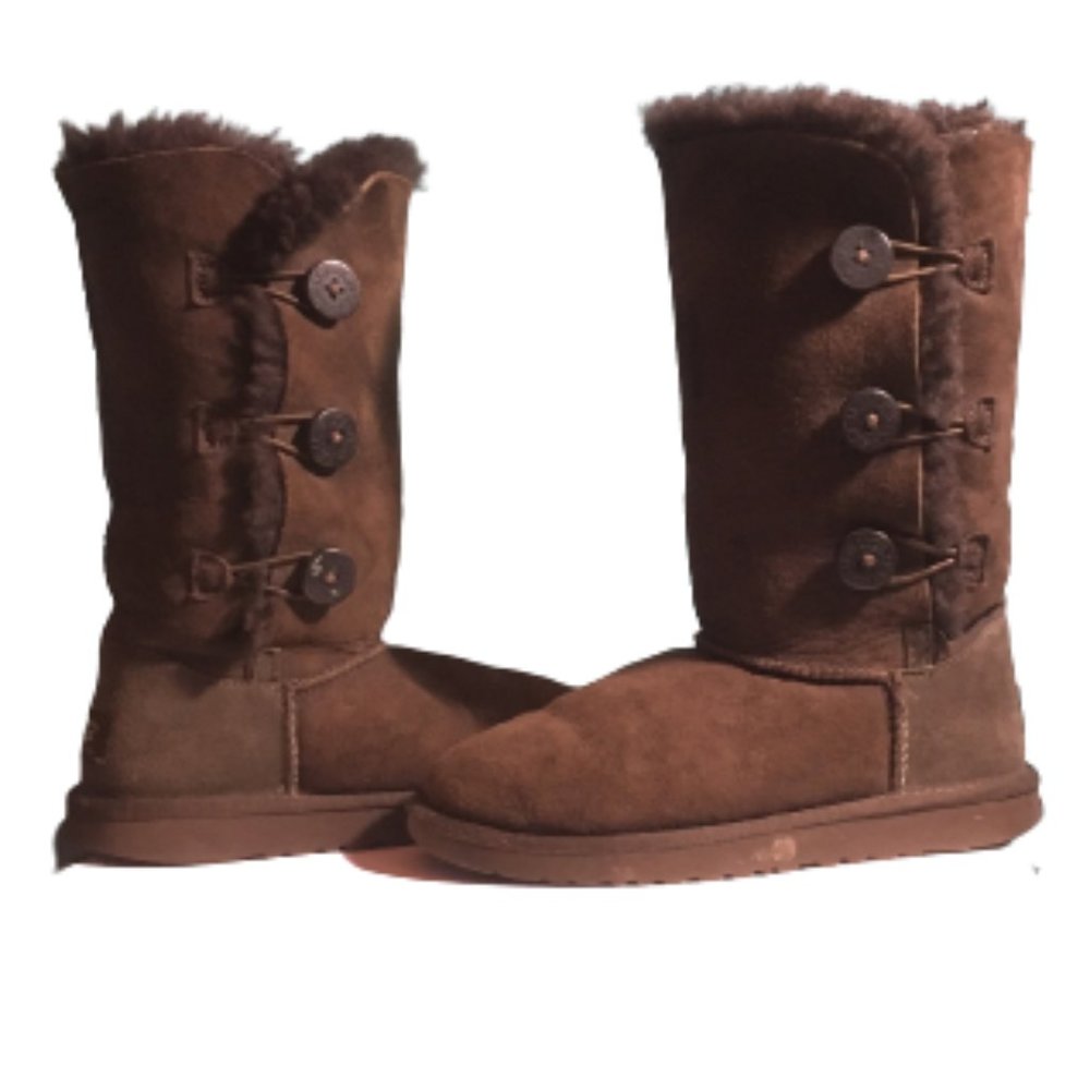 UGG Unisex-Child Bailey Button Triplet Ii Boot